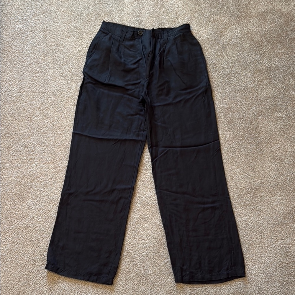 Anine Bing Black Dress Pants